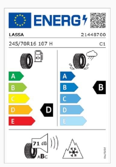 245/70R16 107H COMPETUS WİNTER 2 + LASSA