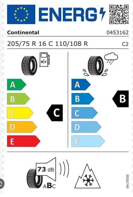 205/75R16 C 110/108R VANCWI CONTİNENTAL