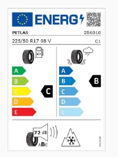 225/50R17 TL 98V REINF. SNOWMASTER 2 SPORT PETLAS