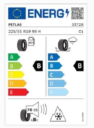 225/55R19 TL 99H EXPLERO WINTER W671 PETLAS