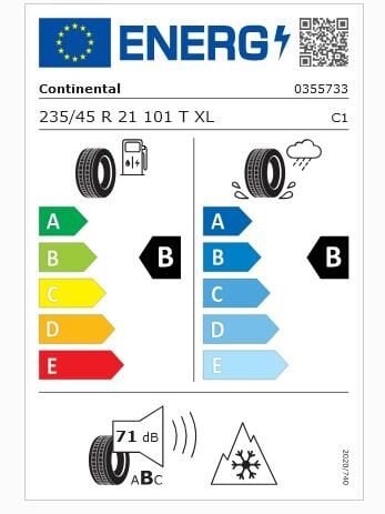 235/45R21 101T XL FR TS870P CONTİNENTAL