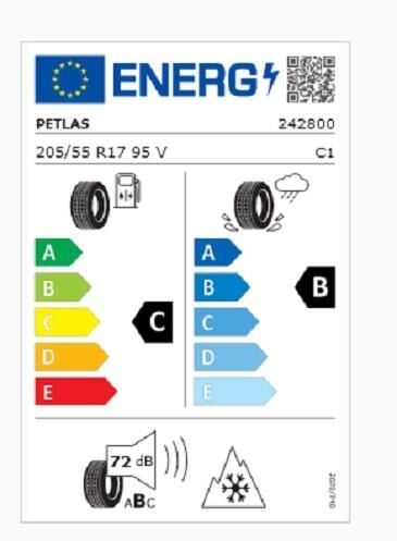 205/55R17 TL 95V REINF. SNOWMASTER 2 SPORT PETLAS
